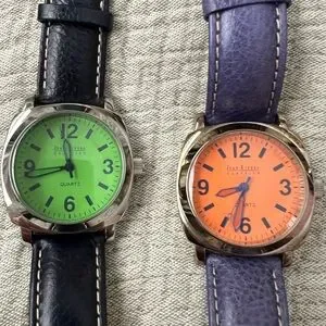 Joan Rivers Women\'s Watches - Multicolor Collection Joan Rivers Classics Women Blue Mother of Pearl 34mm Leather  main image 4